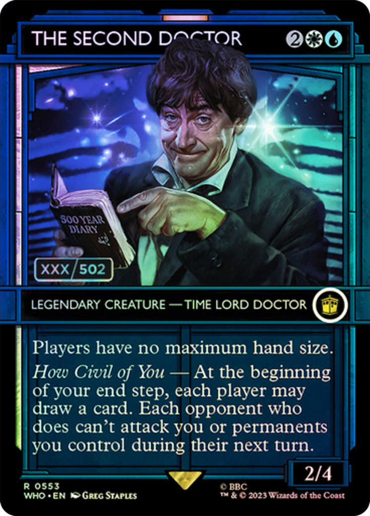 The Second Doctor (Serial Numbered) [Doctor Who] | Grognard Games