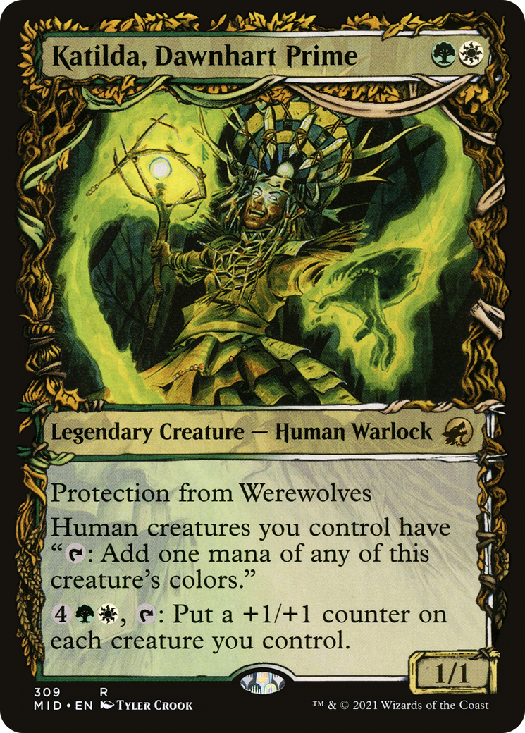 Katilda, Dawnhart Prime (Showcase Equinox) [Innistrad: Midnight Hunt] | Grognard Games