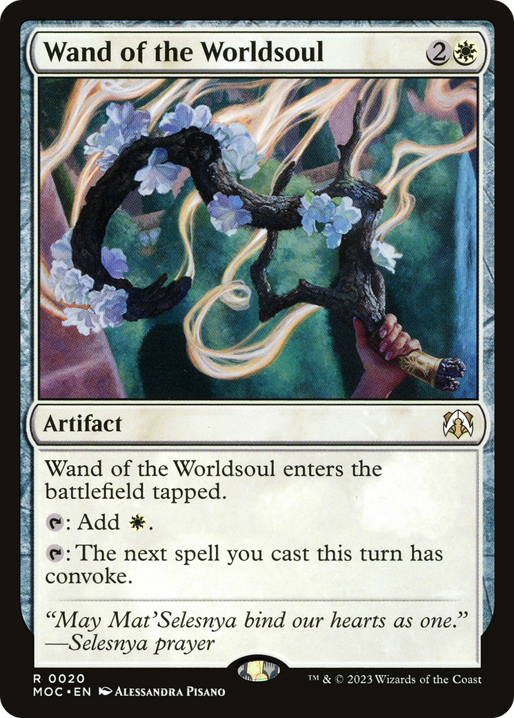 Wand of the Worldsoul [March of the Machine Commander] | Grognard Games