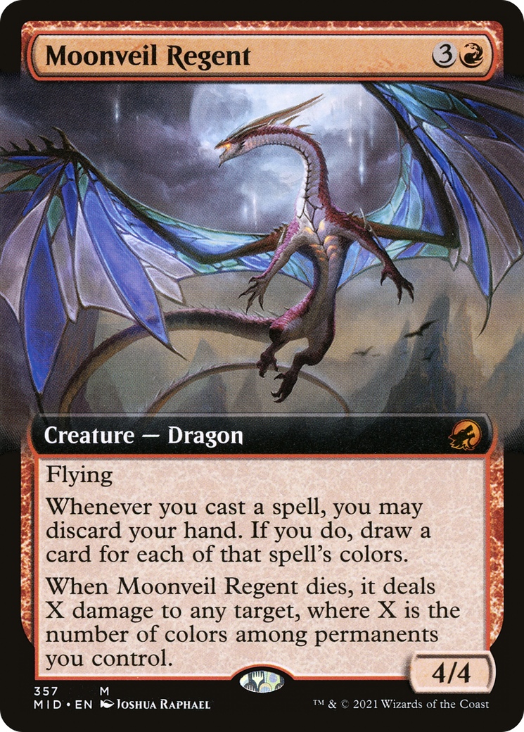 Moonveil Regent (Extended) [Innistrad: Midnight Hunt] | Grognard Games