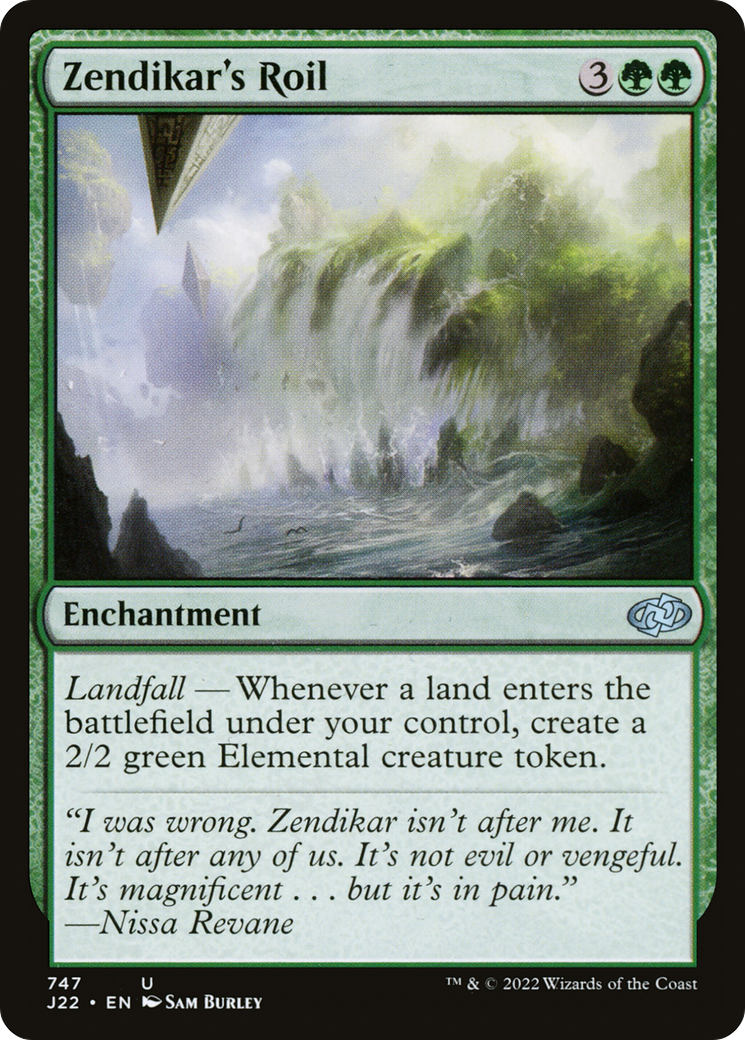 Zendikar's Roil [Jumpstart 2022] | Grognard Games