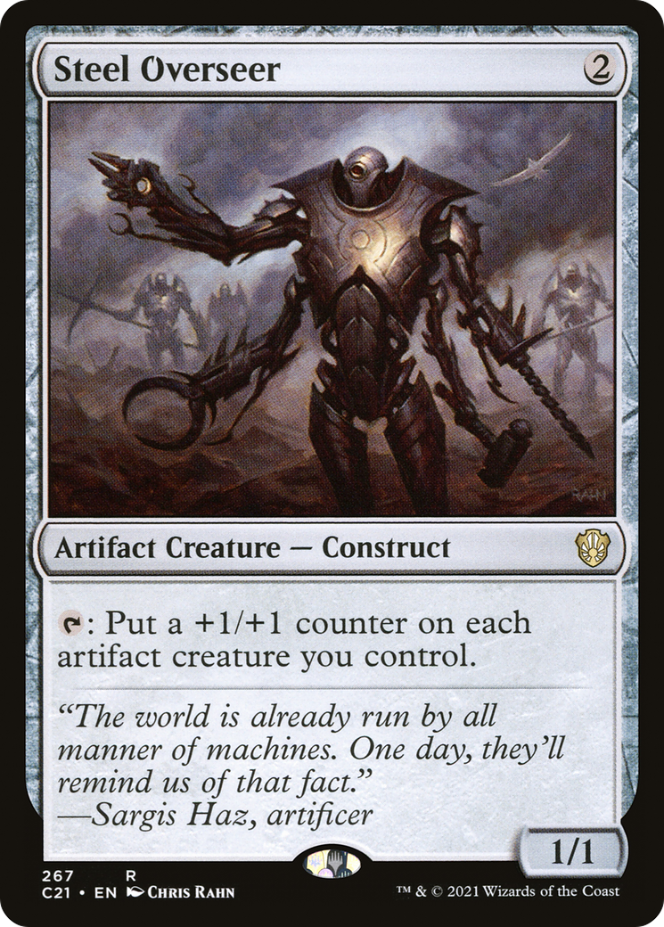 Steel Overseer [Commander 2021] | Grognard Games