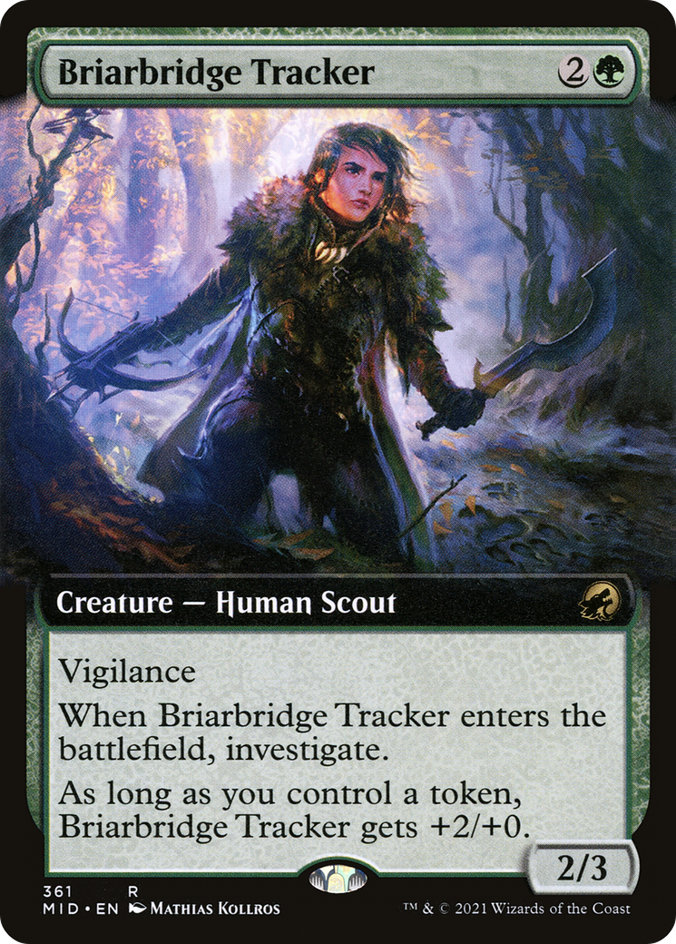 Briarbridge Tracker (Extended) [Innistrad: Midnight Hunt] | Grognard Games
