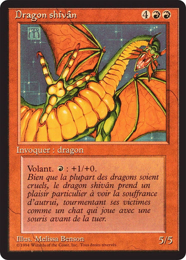 Shivan Dragon [Foreign Black Border] | Grognard Games