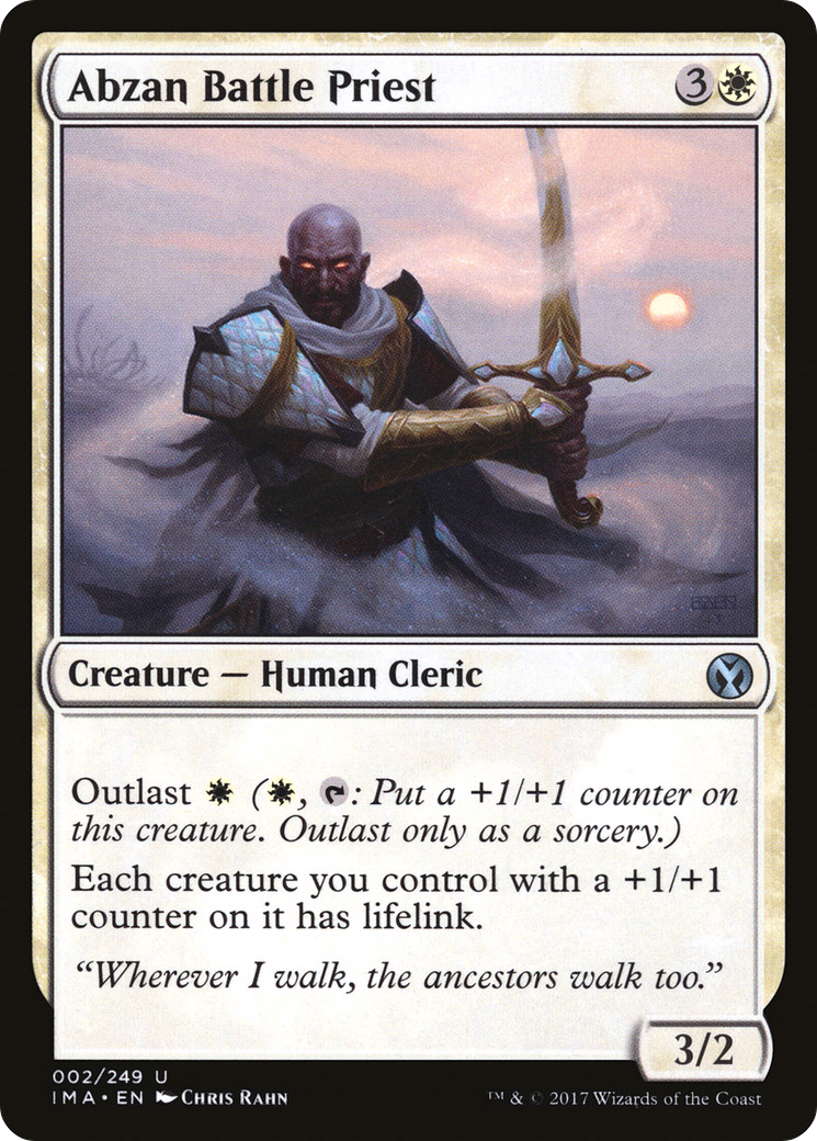 Abzan Battle Priest [Iconic Masters] | Grognard Games