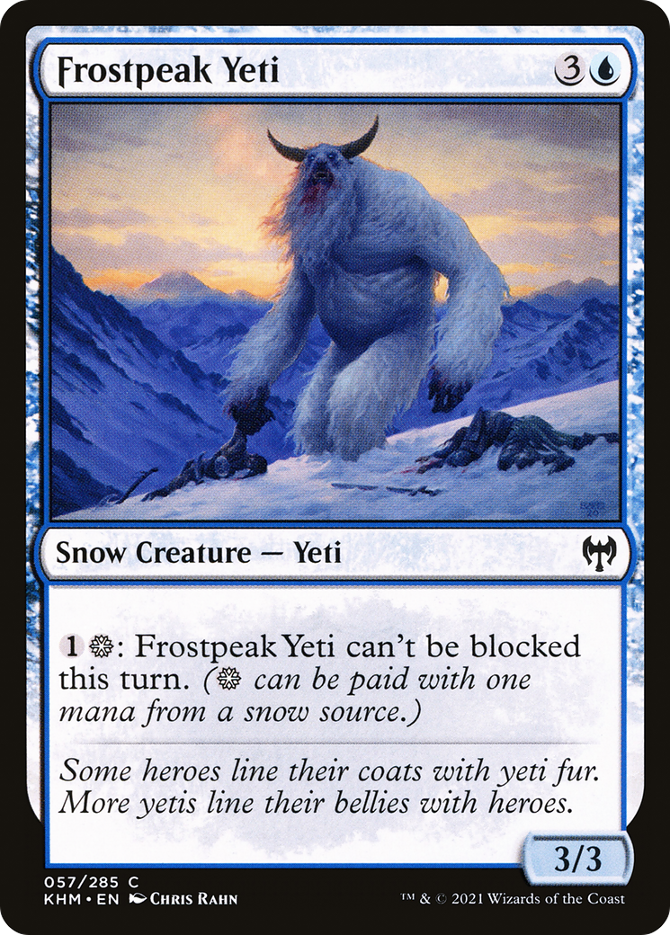 Frostpeak Yeti [Kaldheim] | Grognard Games
