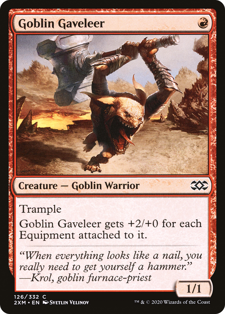Goblin Gaveleer [Double Masters] | Grognard Games
