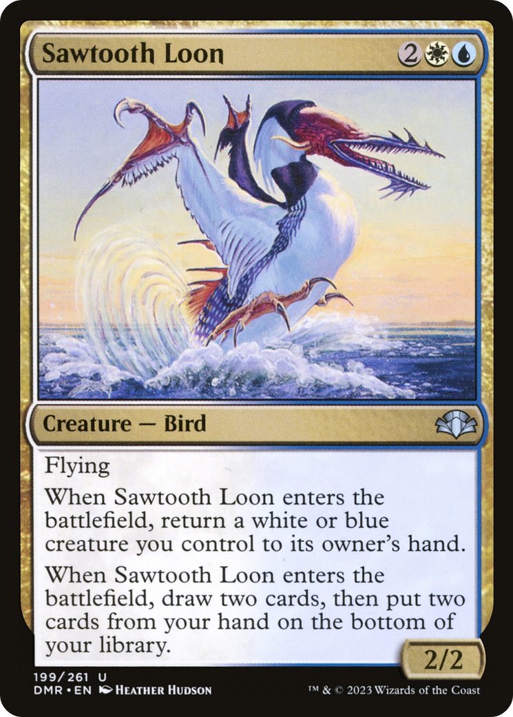 Sawtooth Loon [Dominaria Remastered] | Grognard Games