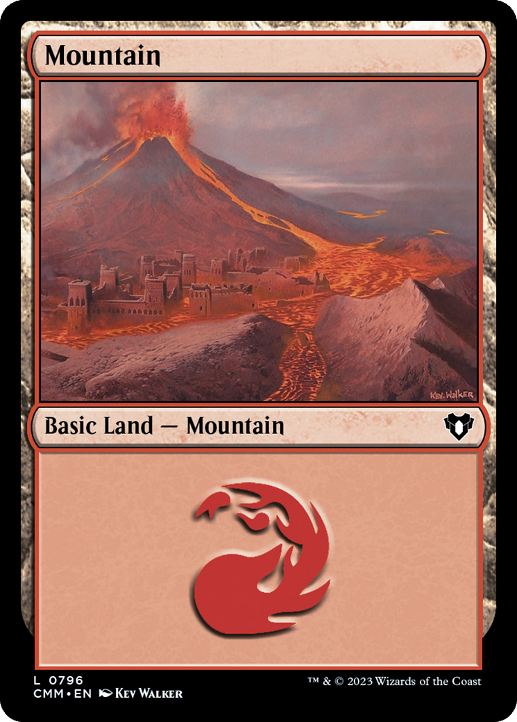 Mountain (796) [Commander Masters] | Grognard Games