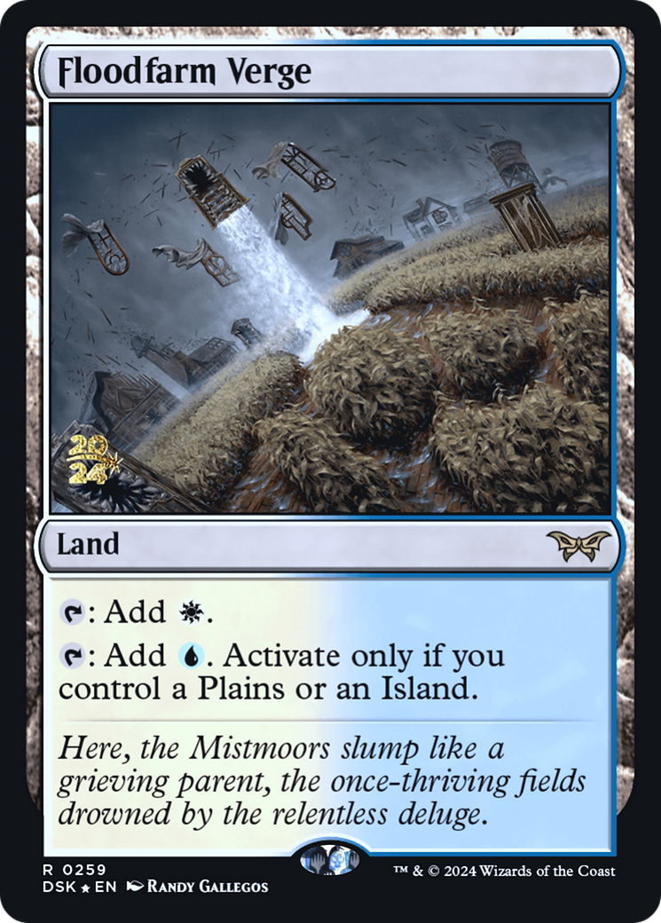Floodfarm Verge [Duskmourn: House of Horror Prerelease Promos] | Grognard Games