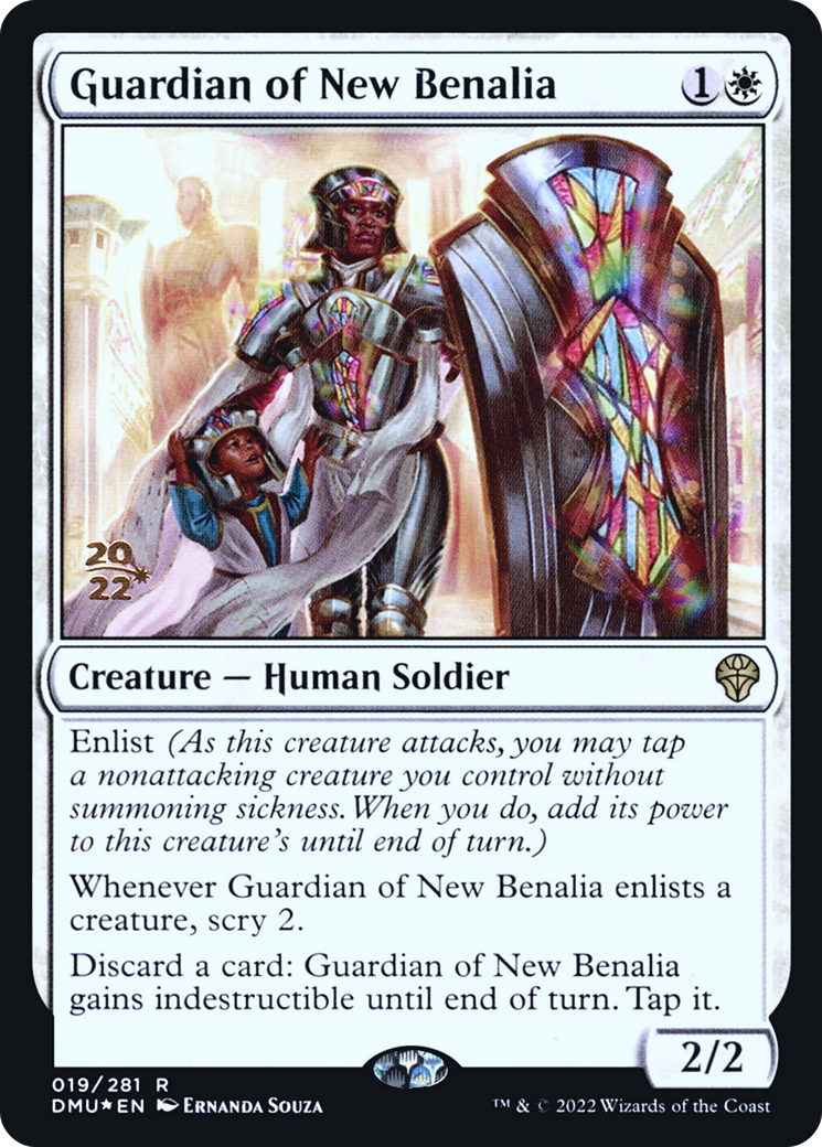 Guardian of New Benalia [Dominaria United Prerelease Promos] | Grognard Games