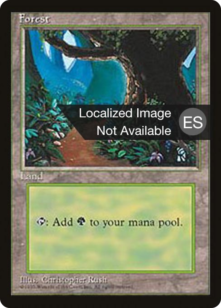 Forest (B) [Fourth Edition (Foreign Black Border)] | Grognard Games