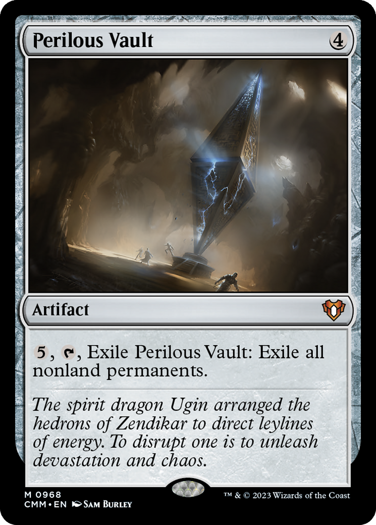 Perilous Vault [Commander Masters] | Grognard Games