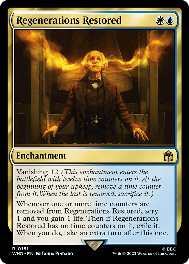 Regenerations Restored [Doctor Who] | Grognard Games