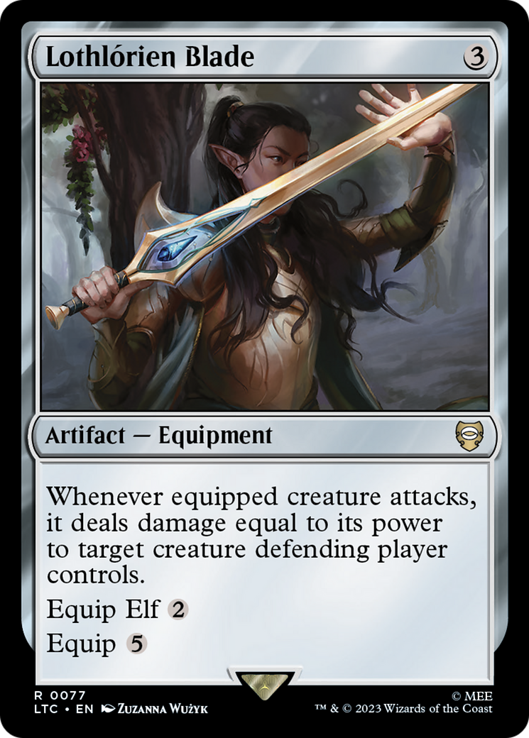 Lothlorien Blade [The Lord of the Rings: Tales of Middle-Earth Commander] | Grognard Games