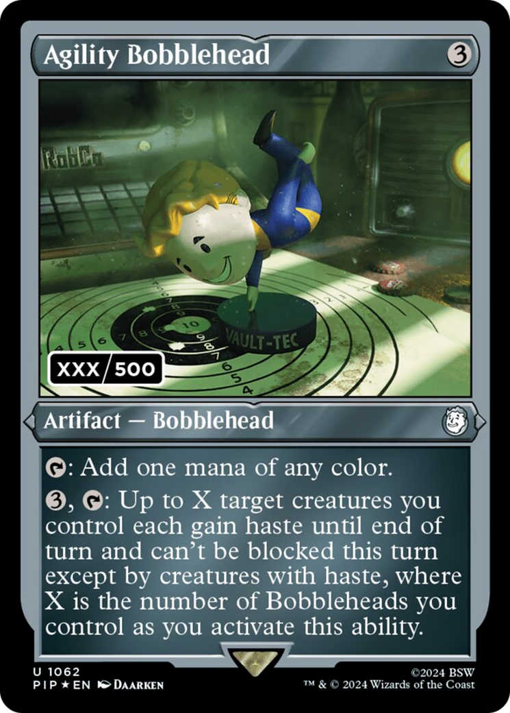 Agility Bobblehead (Serial Numbered) [Fallout] | Grognard Games