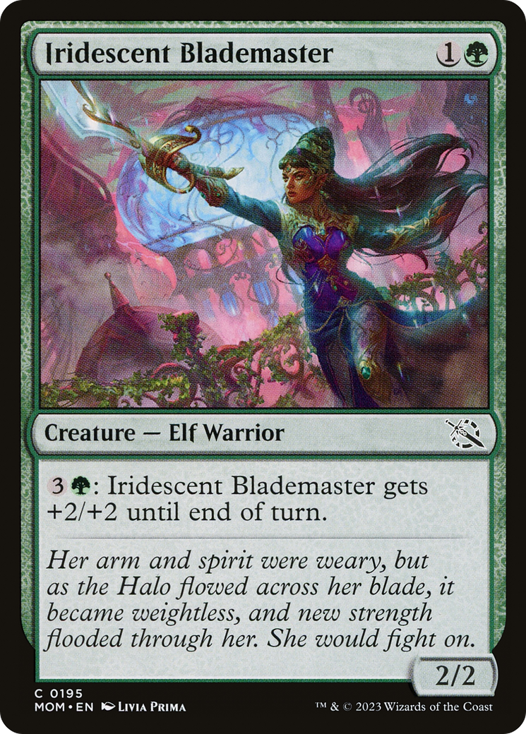 Iridescent Blademaster [March of the Machine] | Grognard Games