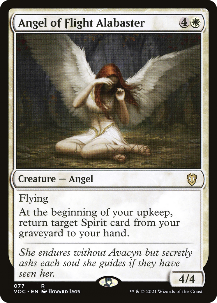 Angel of Flight Alabaster [Innistrad: Crimson Vow Commander] | Grognard Games