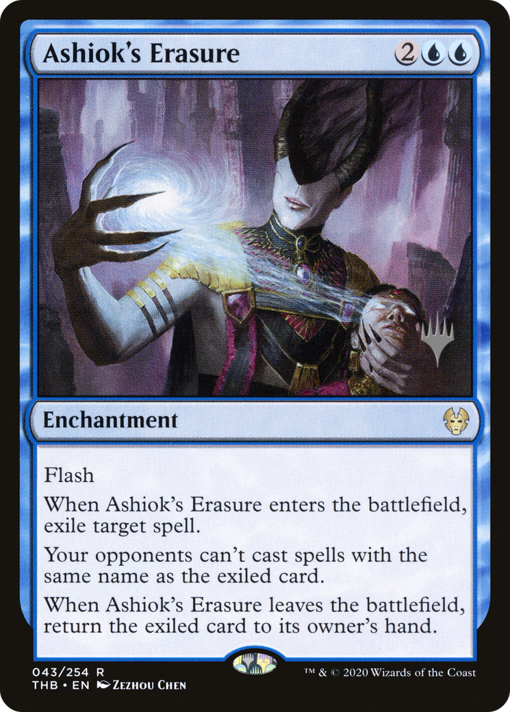 Ashiok's Erasure (Promo Pack) [Theros Beyond Death Promos] | Grognard Games