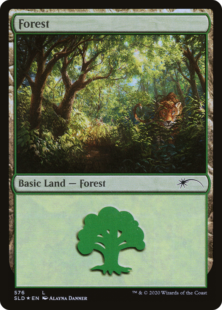 Forest (Cats) (576) [Secret Lair Drop Promos] | Grognard Games