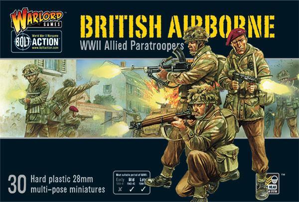 Bolt Action - British Airborne WWII Allied Paratroopers | Grognard Games