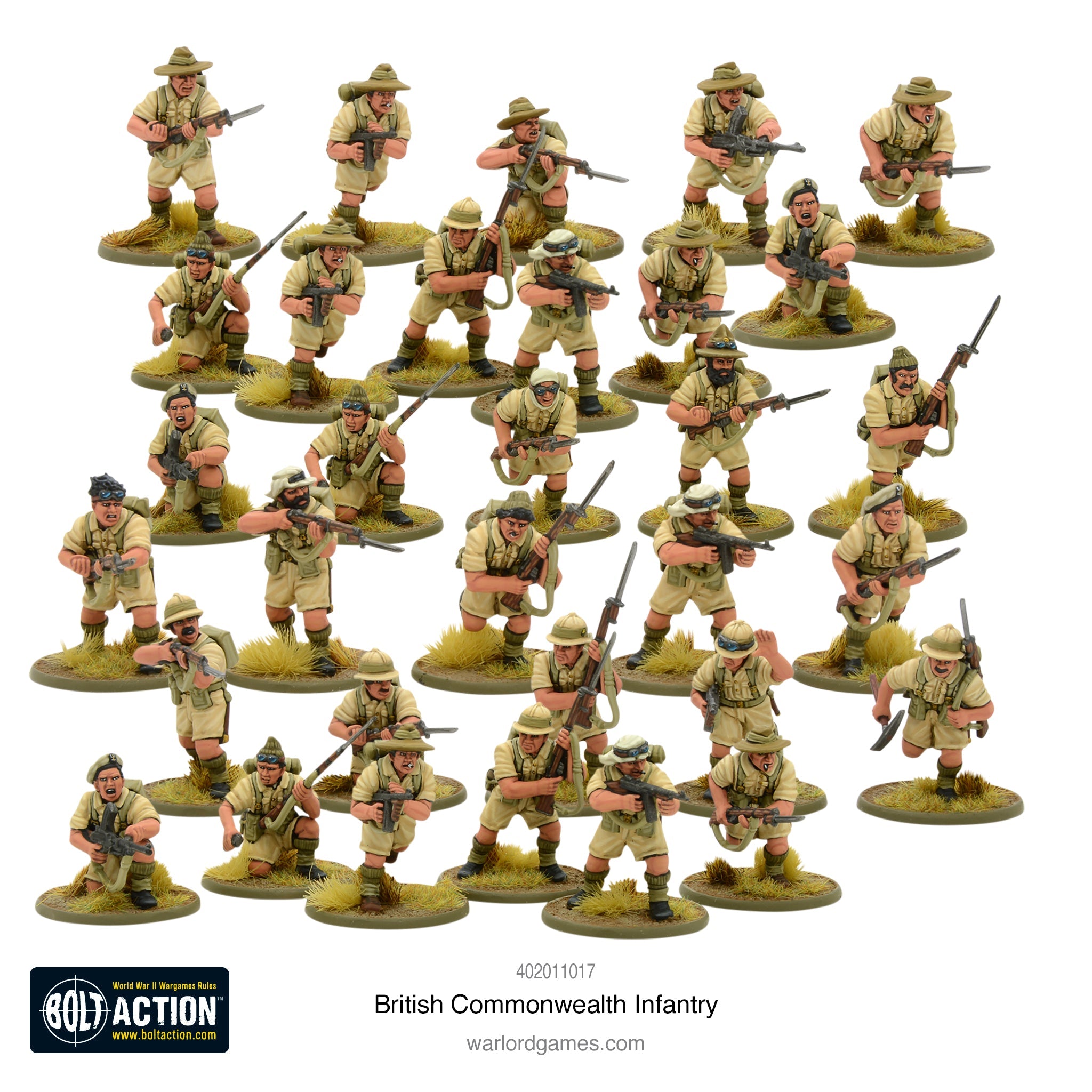 Bolt Action - British Commonwealth Infantry | Grognard Games