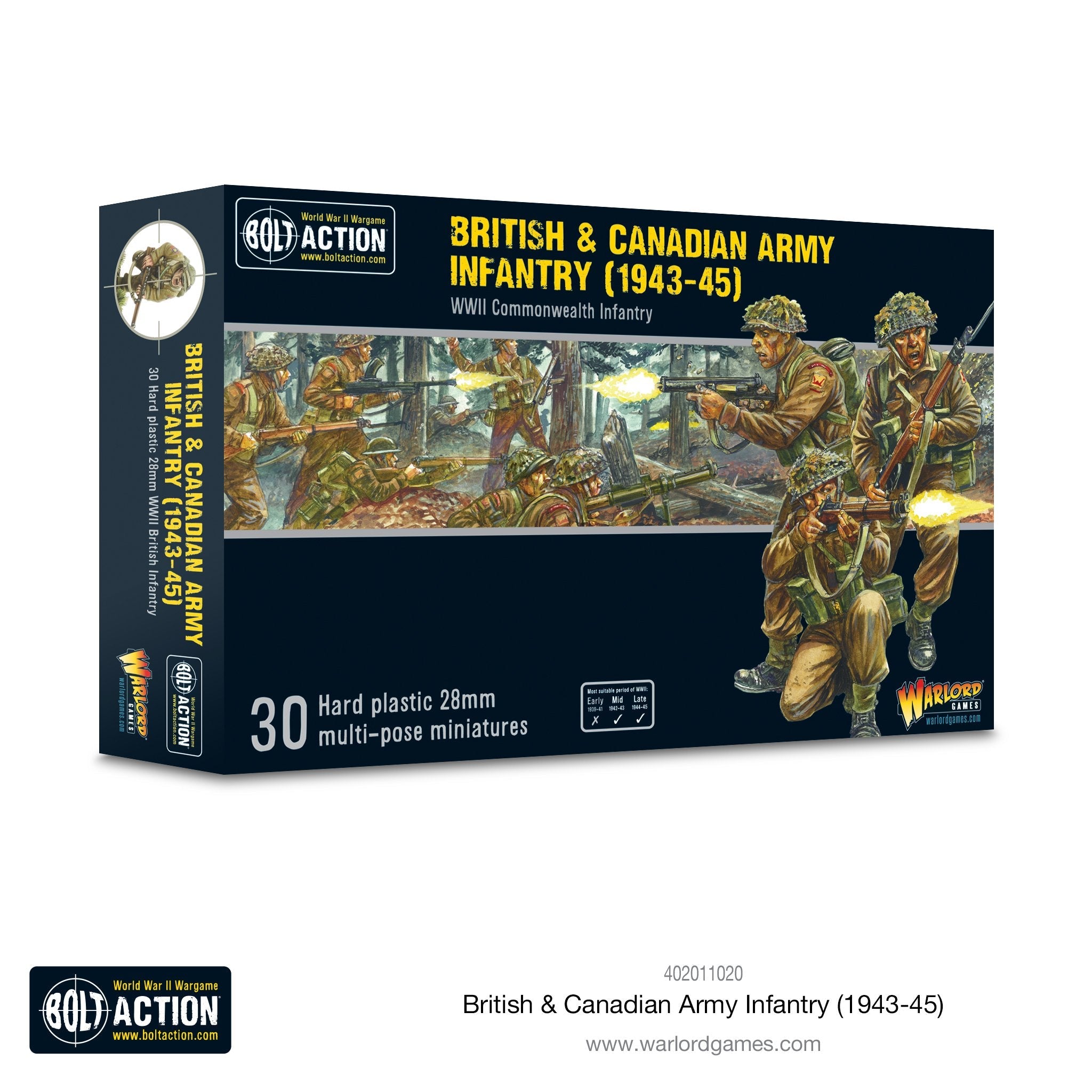 British & Canadian Army infantry (1943-45) | Grognard Games