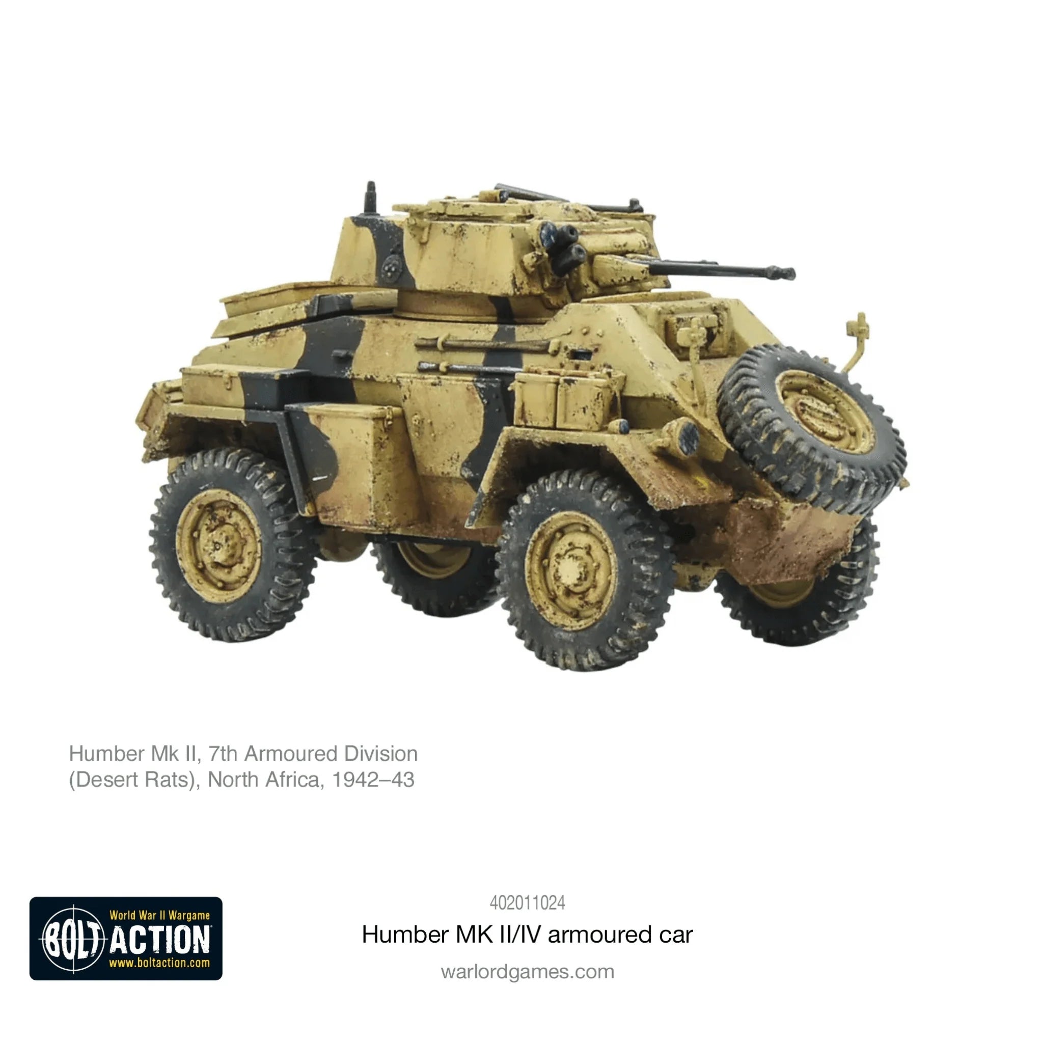 Bolt Action: Humber MK II/IV Armoured Car | Grognard Games