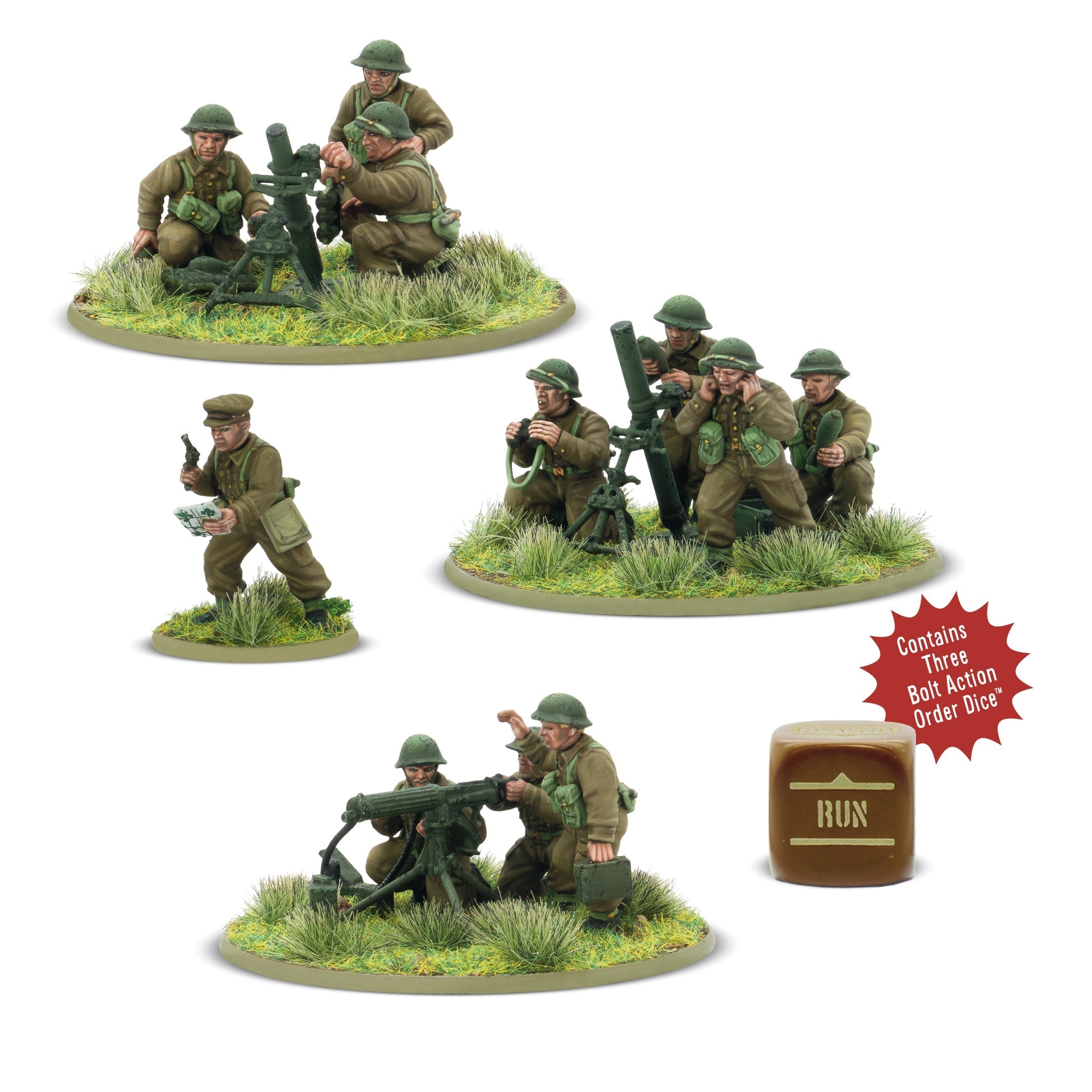 Bolt Action - British Heavy weapons platoon (plastic) | Grognard Games