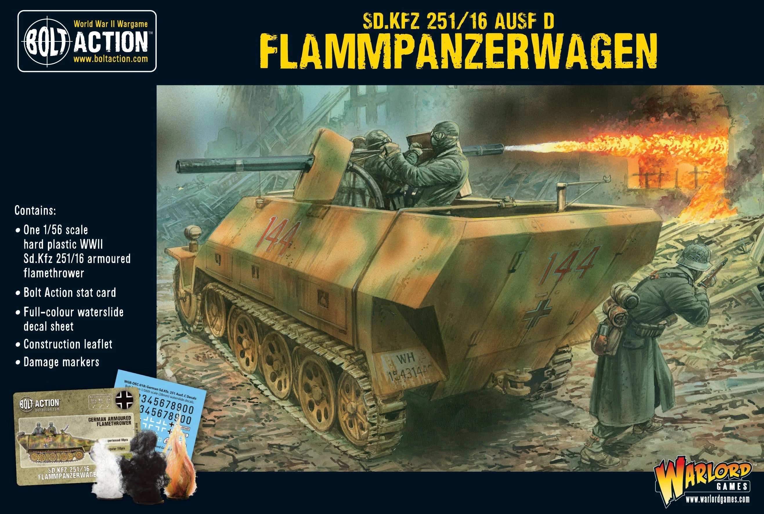 Bolt Action: Flammpanzerwagen SD.KFZ 251/16 Ausf D | Grognard Games