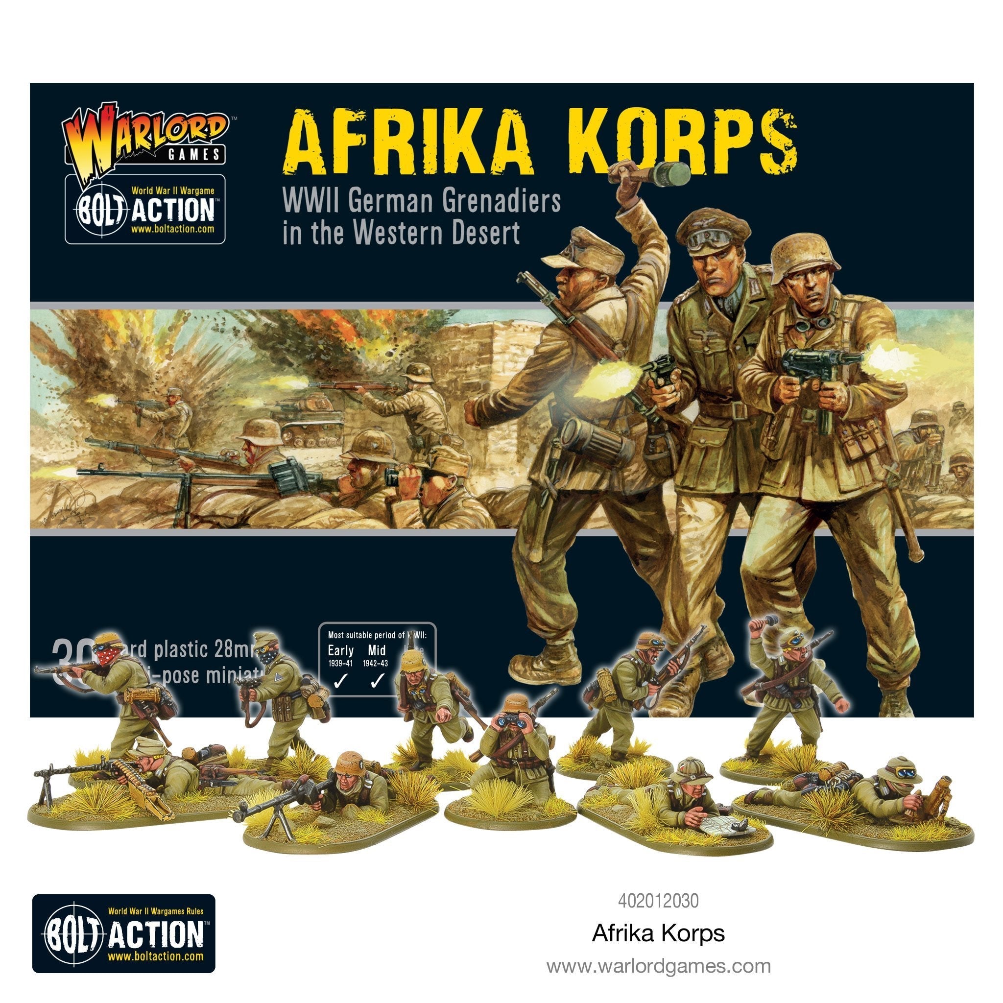 Bolt Action - Afrika Korps | Grognard Games