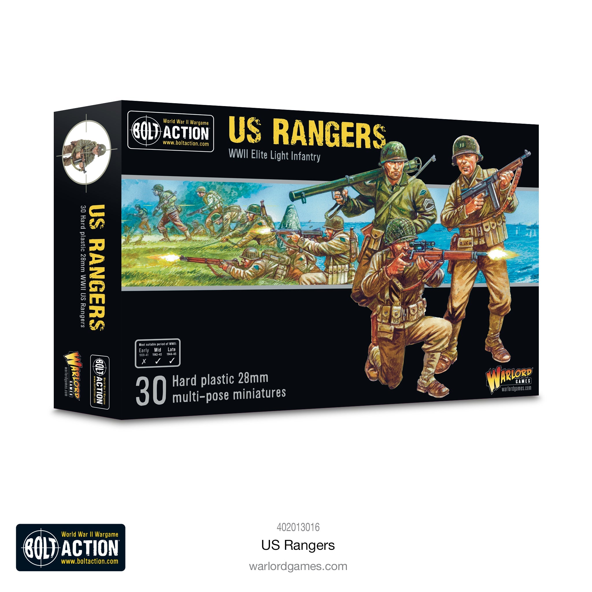 Bolt Action - US Rangers | Grognard Games