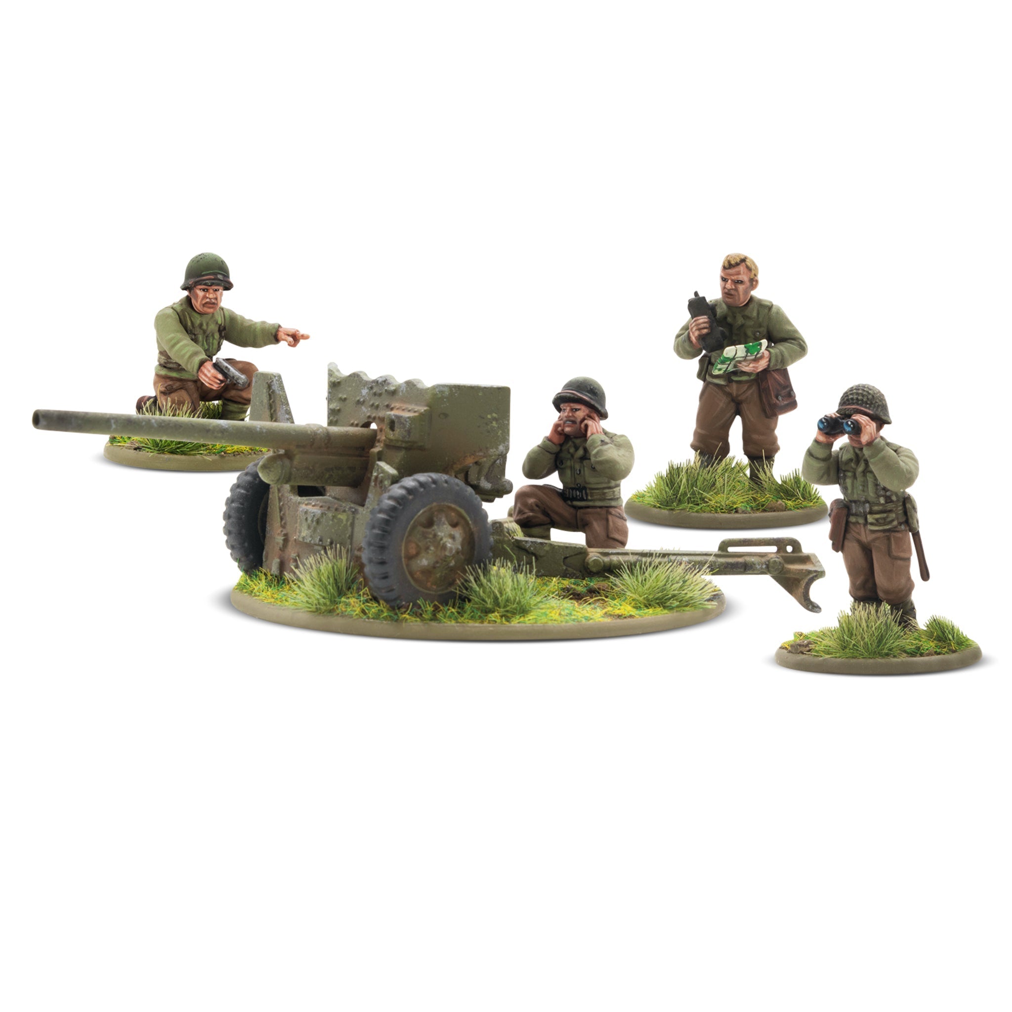 Bolt Action - US 57mm anti-tank gun (plastic) | Grognard Games