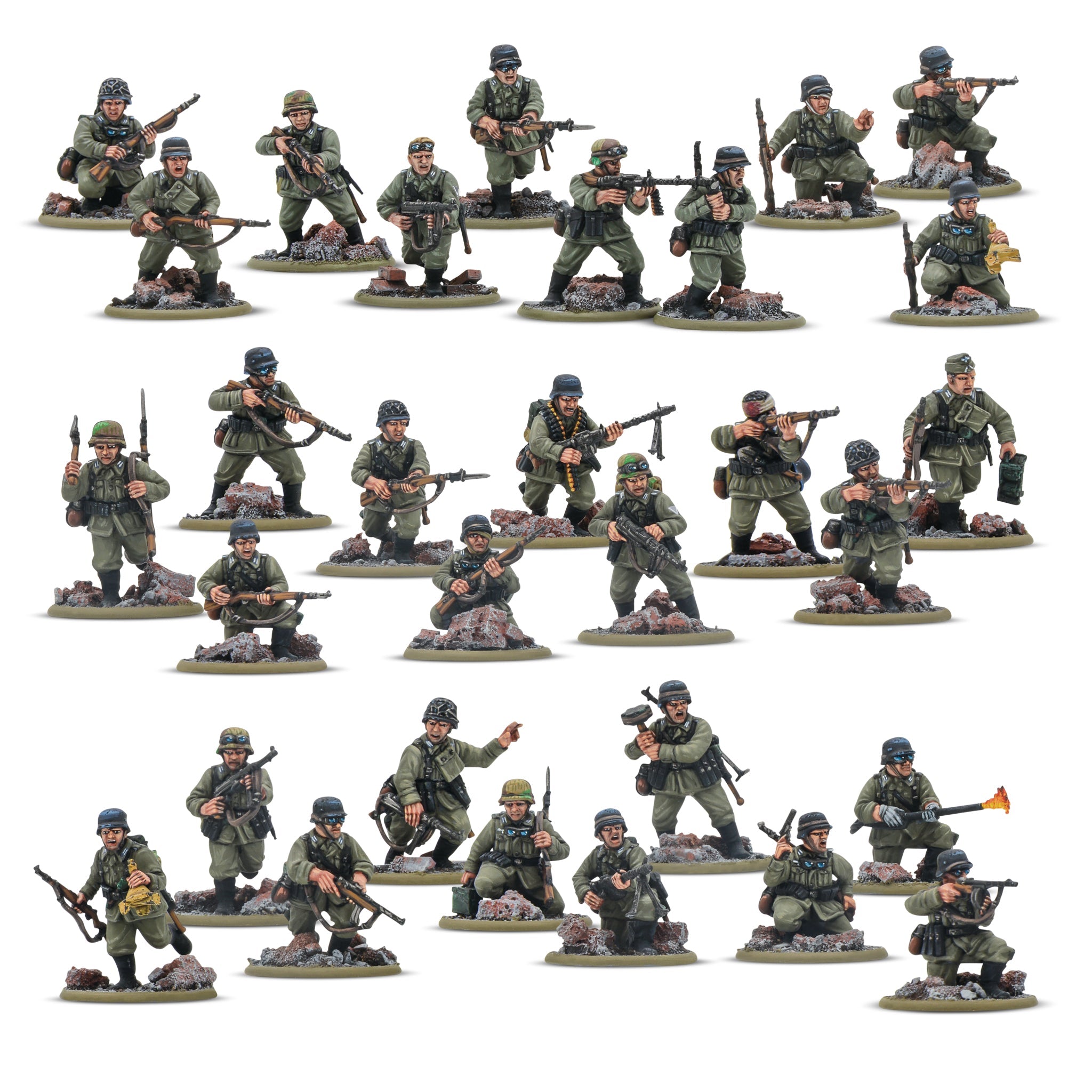 Bolt Action - German Veteran Infantry Platoon | Grognard Games