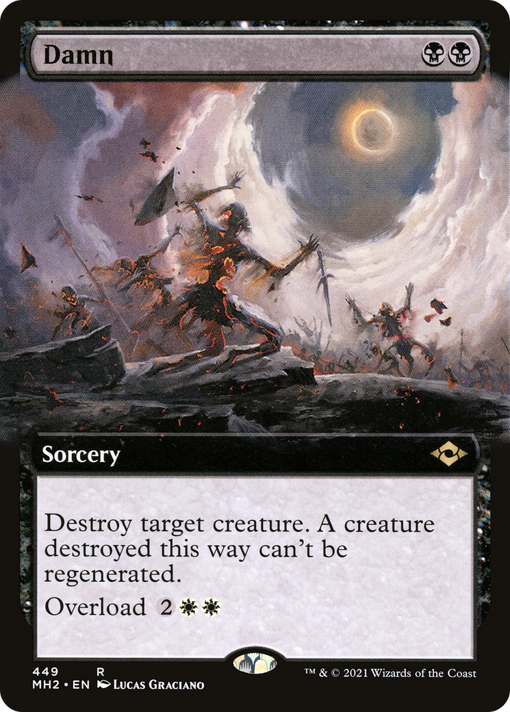 Damn (Extended Art) [Modern Horizons 2] | Grognard Games