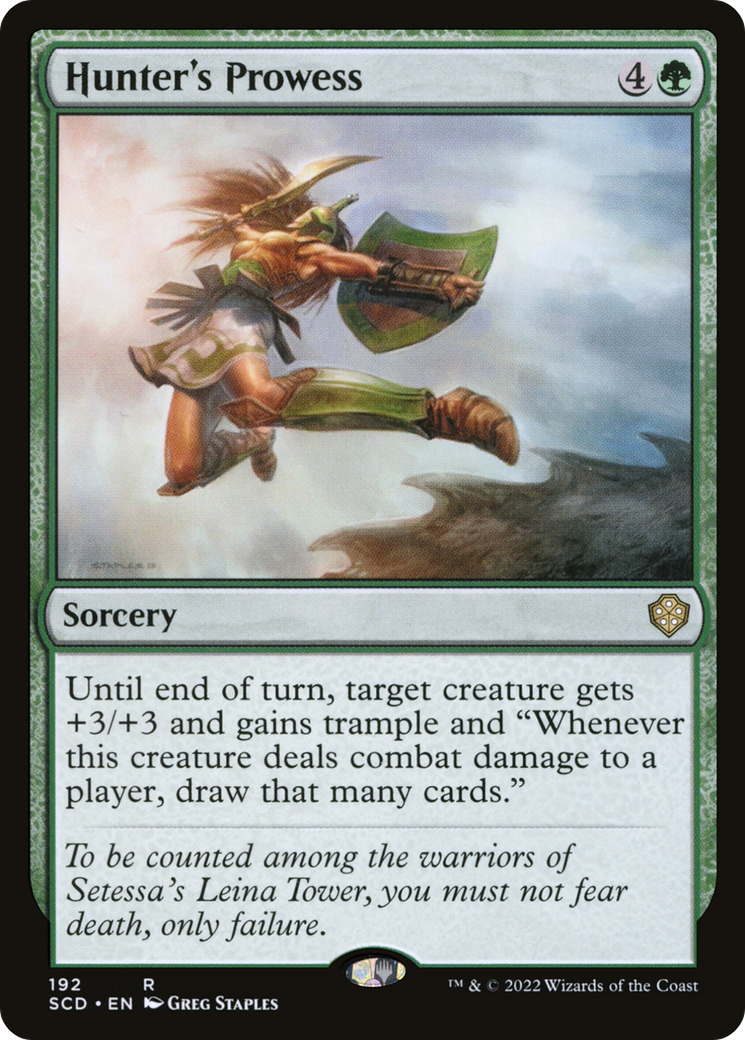 Hunter's Prowess [Starter Commander Decks] | Grognard Games