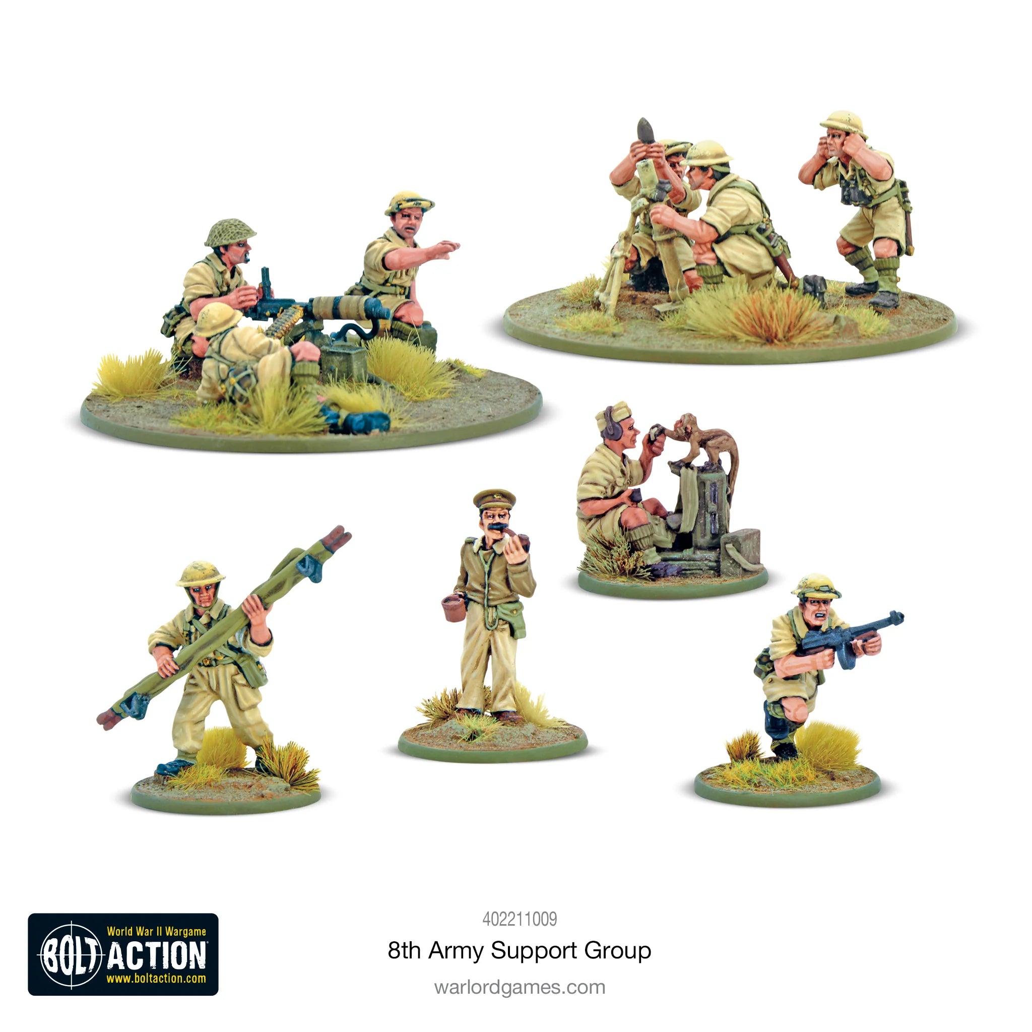Bolt Action - 8th Army Support Group | Grognard Games