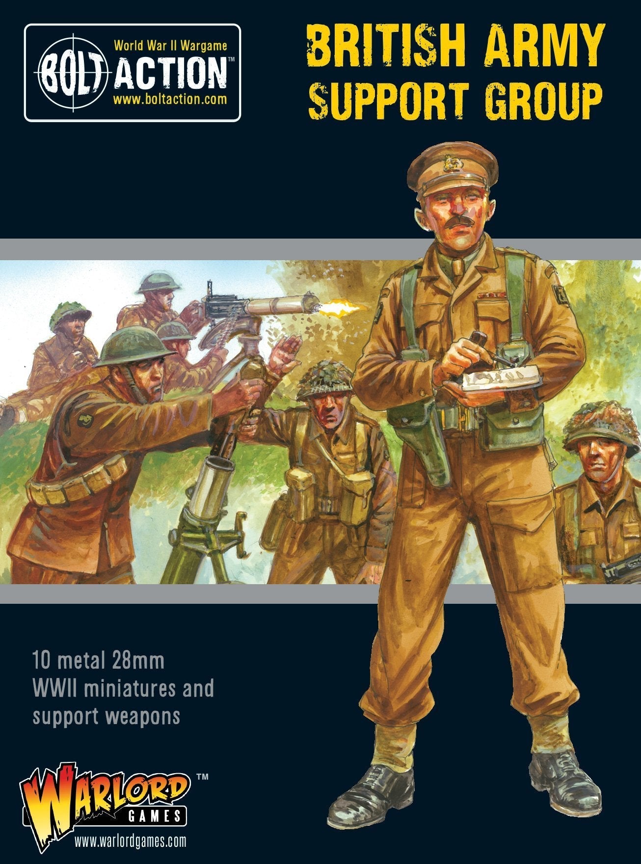 Bolt Action - British Army Support Group | Grognard Games