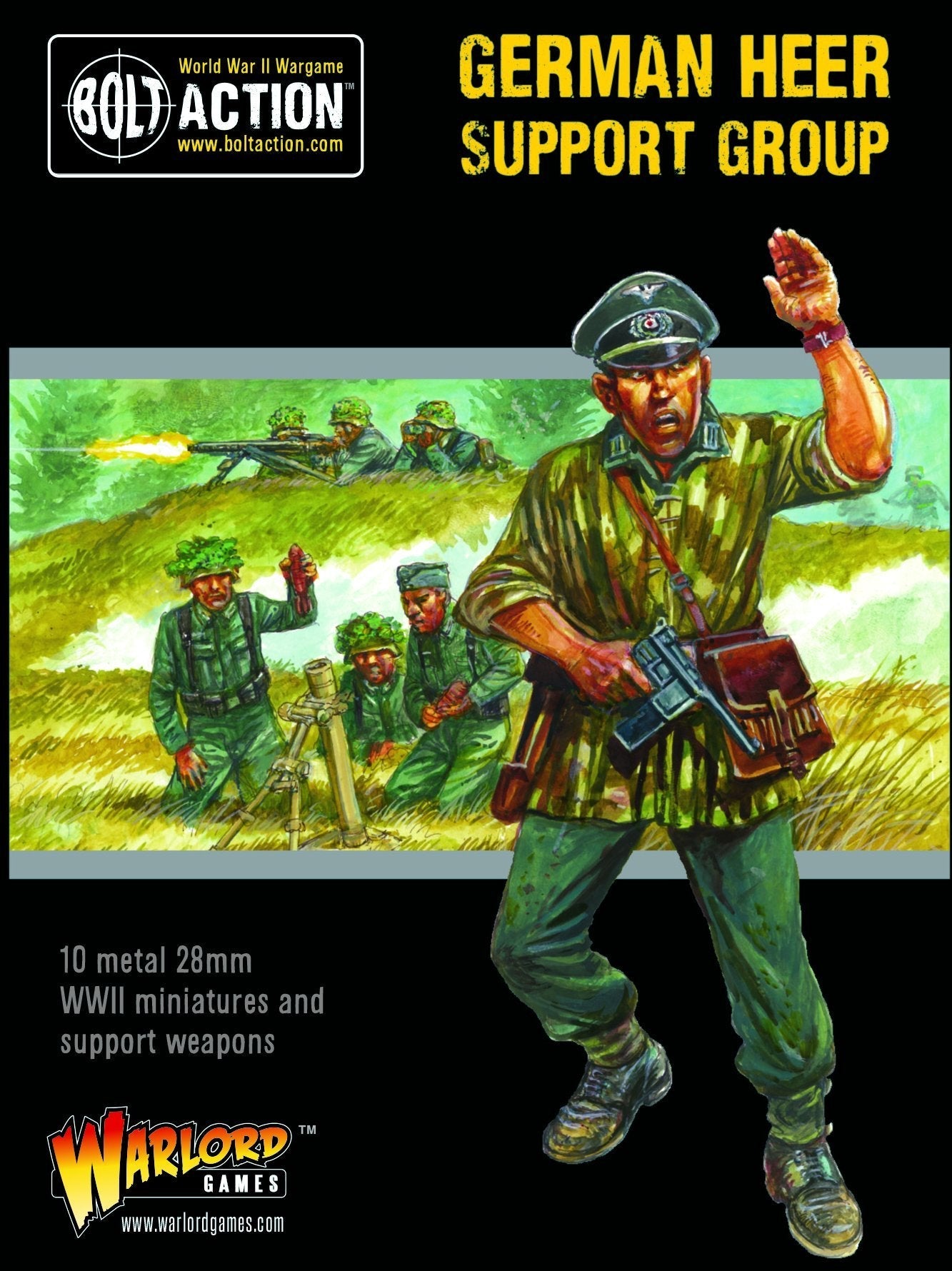 Bolt Action - German Heer Support Group | Grognard Games