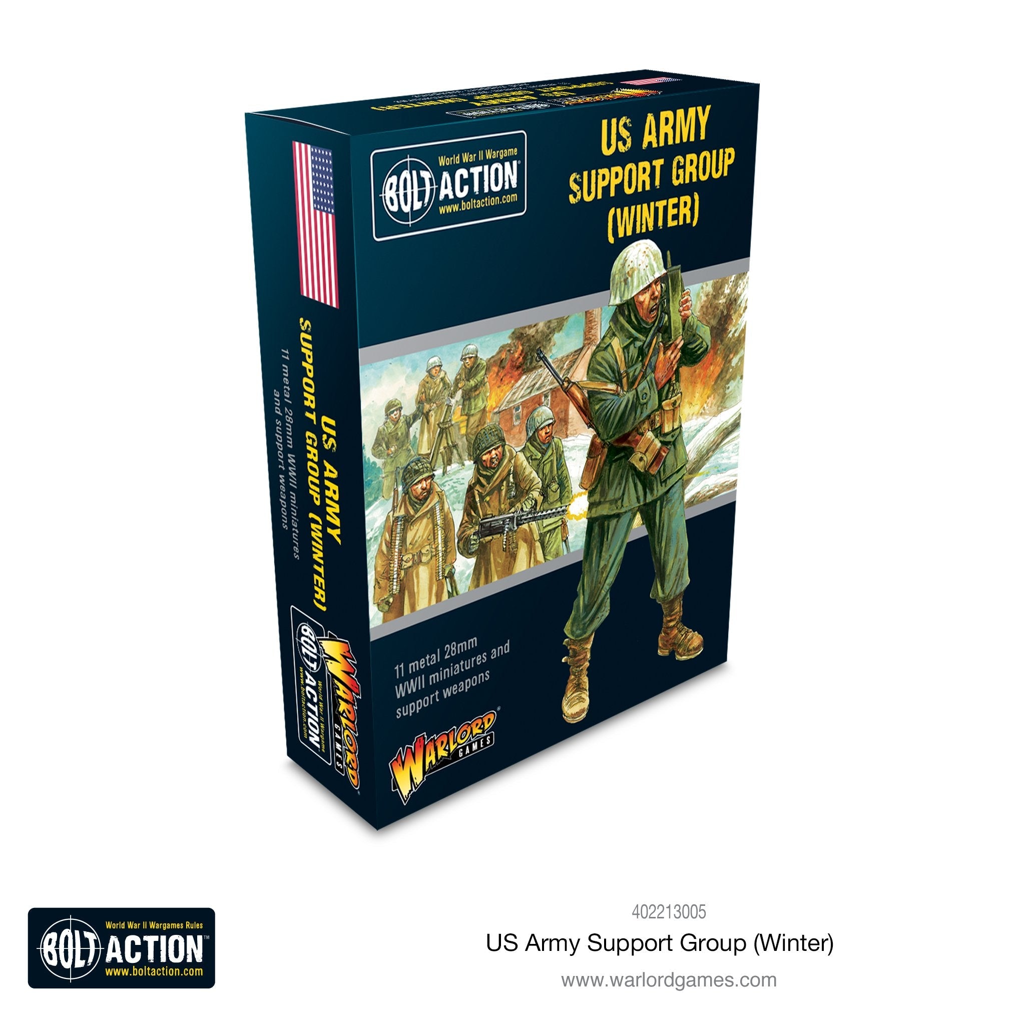 Bolt Action - US Army (Winter) Support Group | Grognard Games