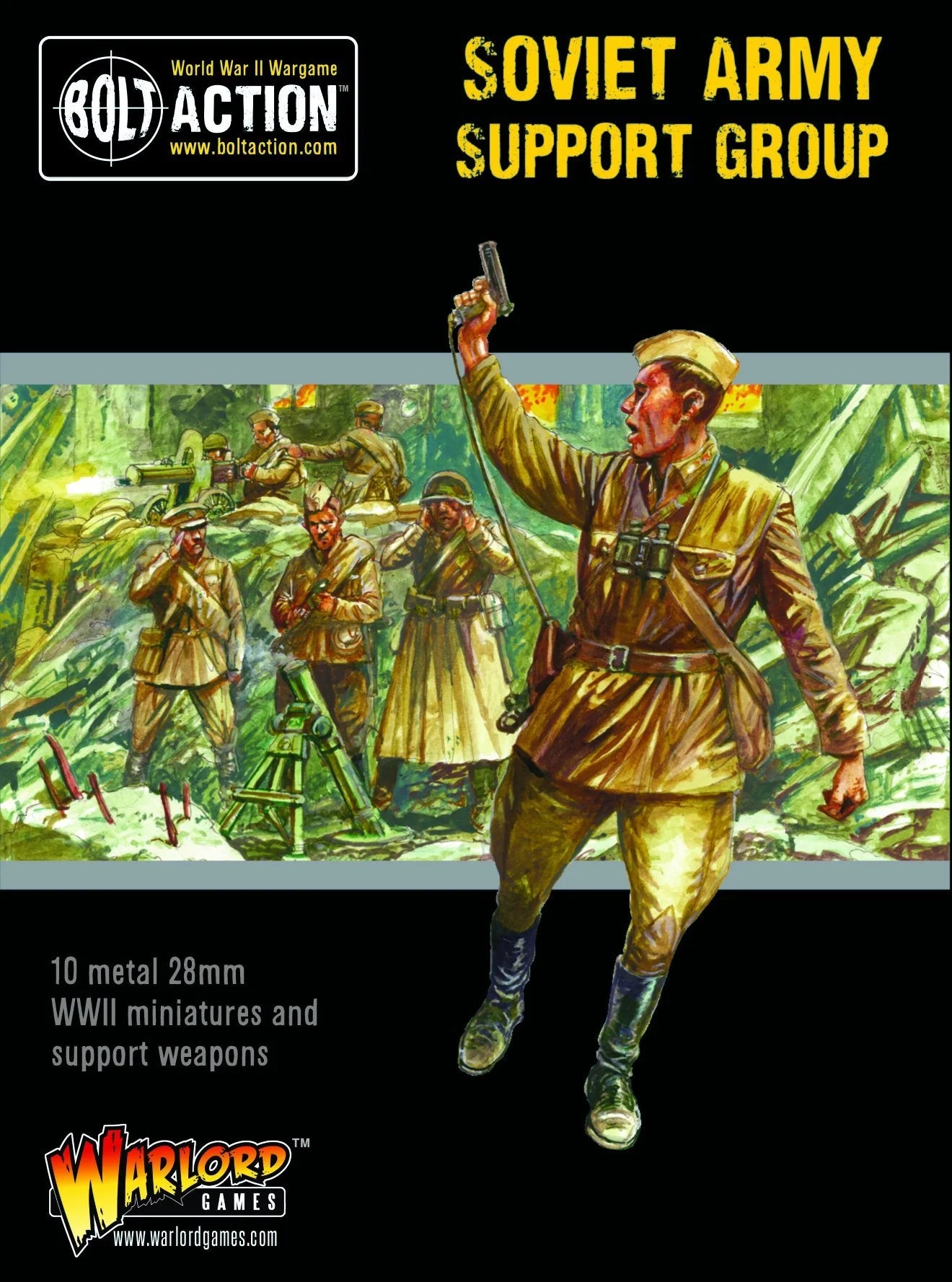 Bolt Action - Soviet Army Support Group | Grognard Games