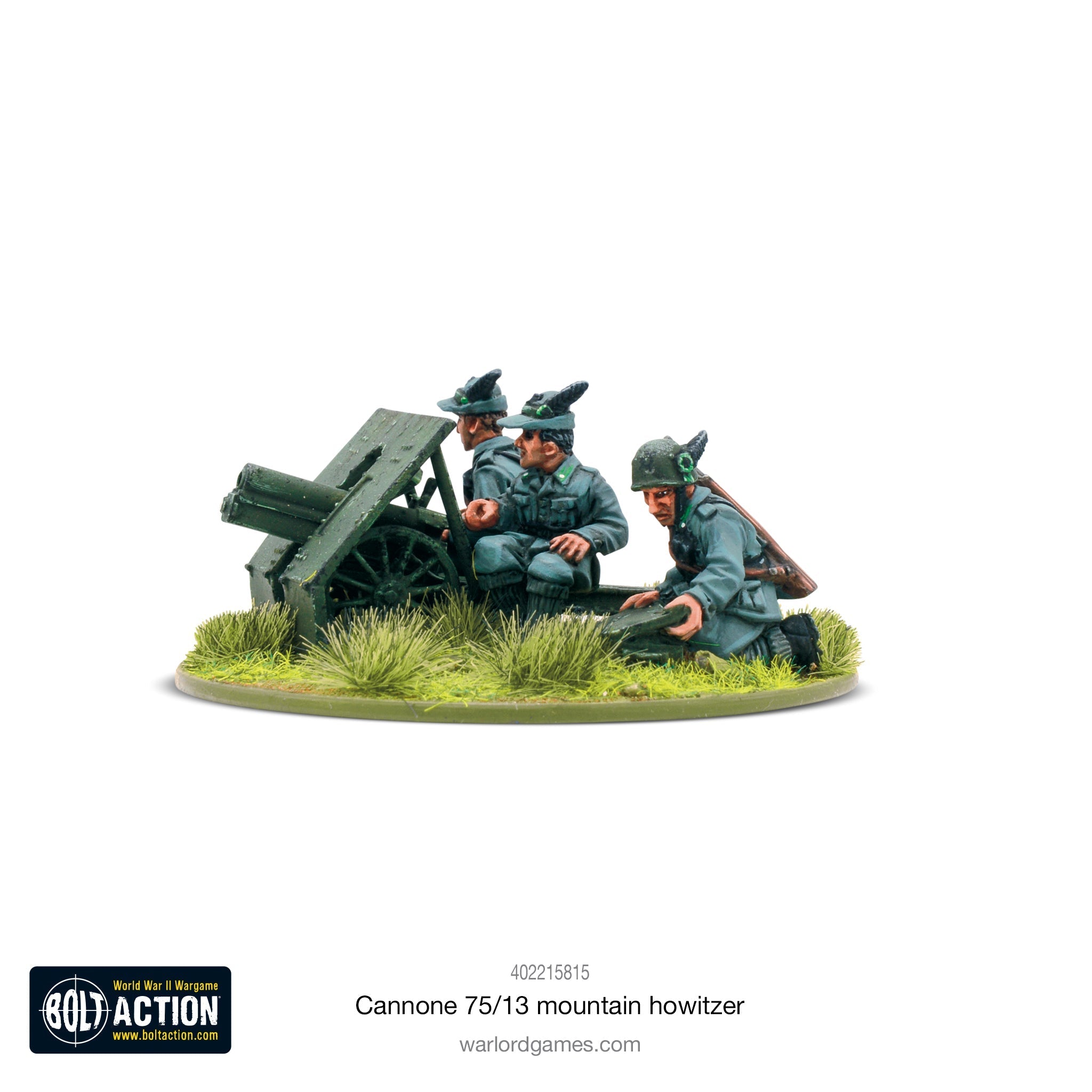 Bolt Action - Italian Alpini Cannone 75/13 Mountain Howitzer | Grognard Games