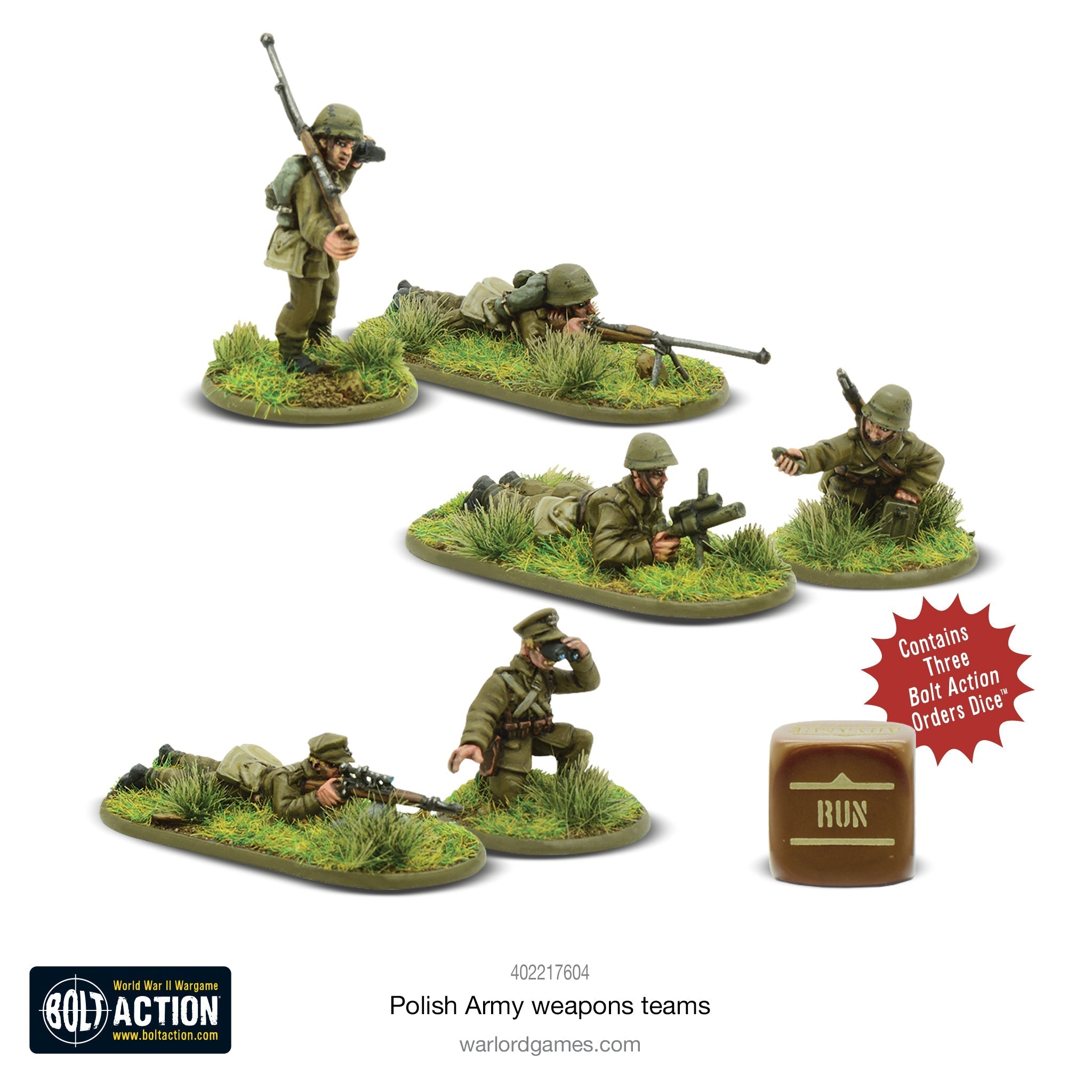 Bolt Action -  Polish Army Weapons Teams | Grognard Games