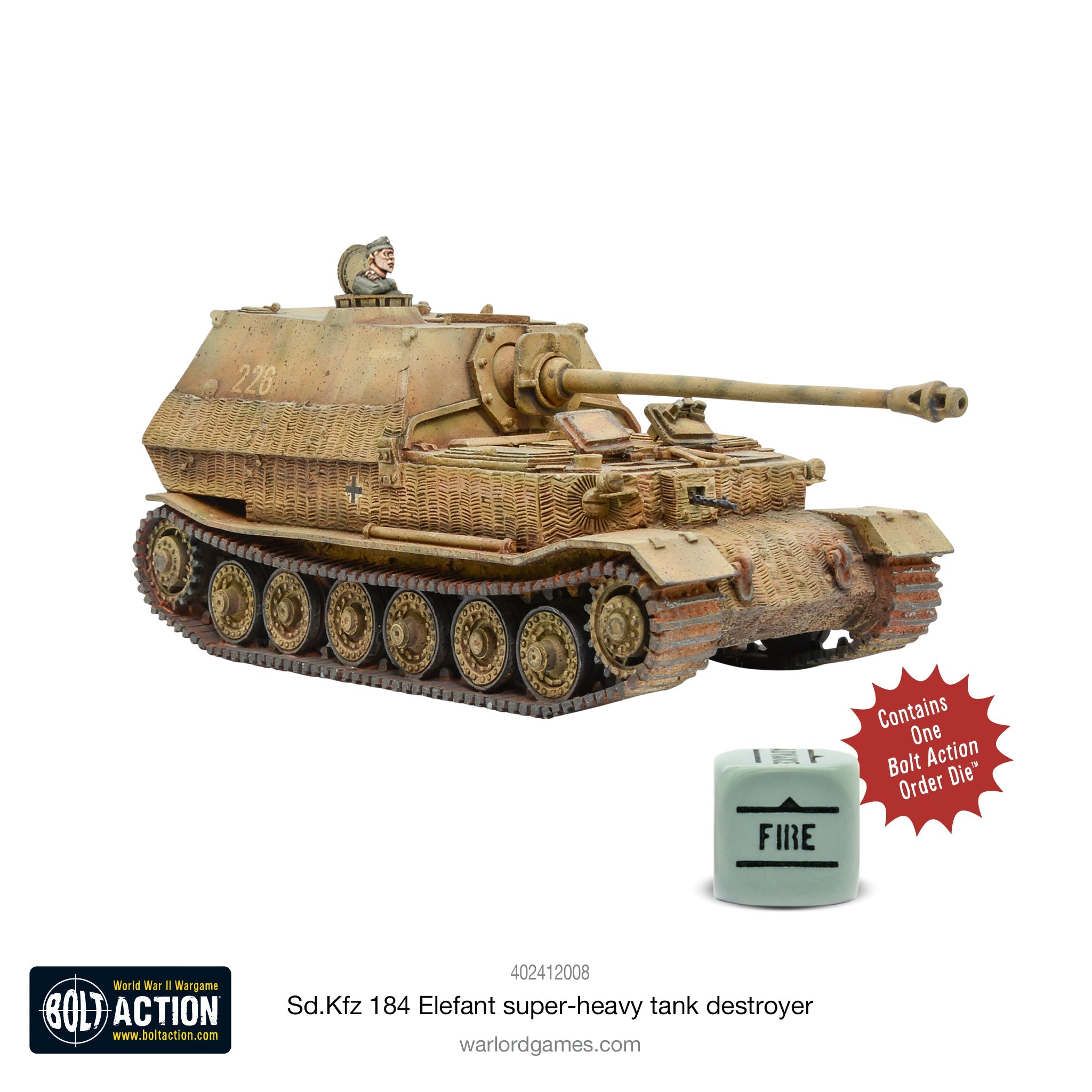Bolt Action: SK.KFZ 184 Elefant | Grognard Games