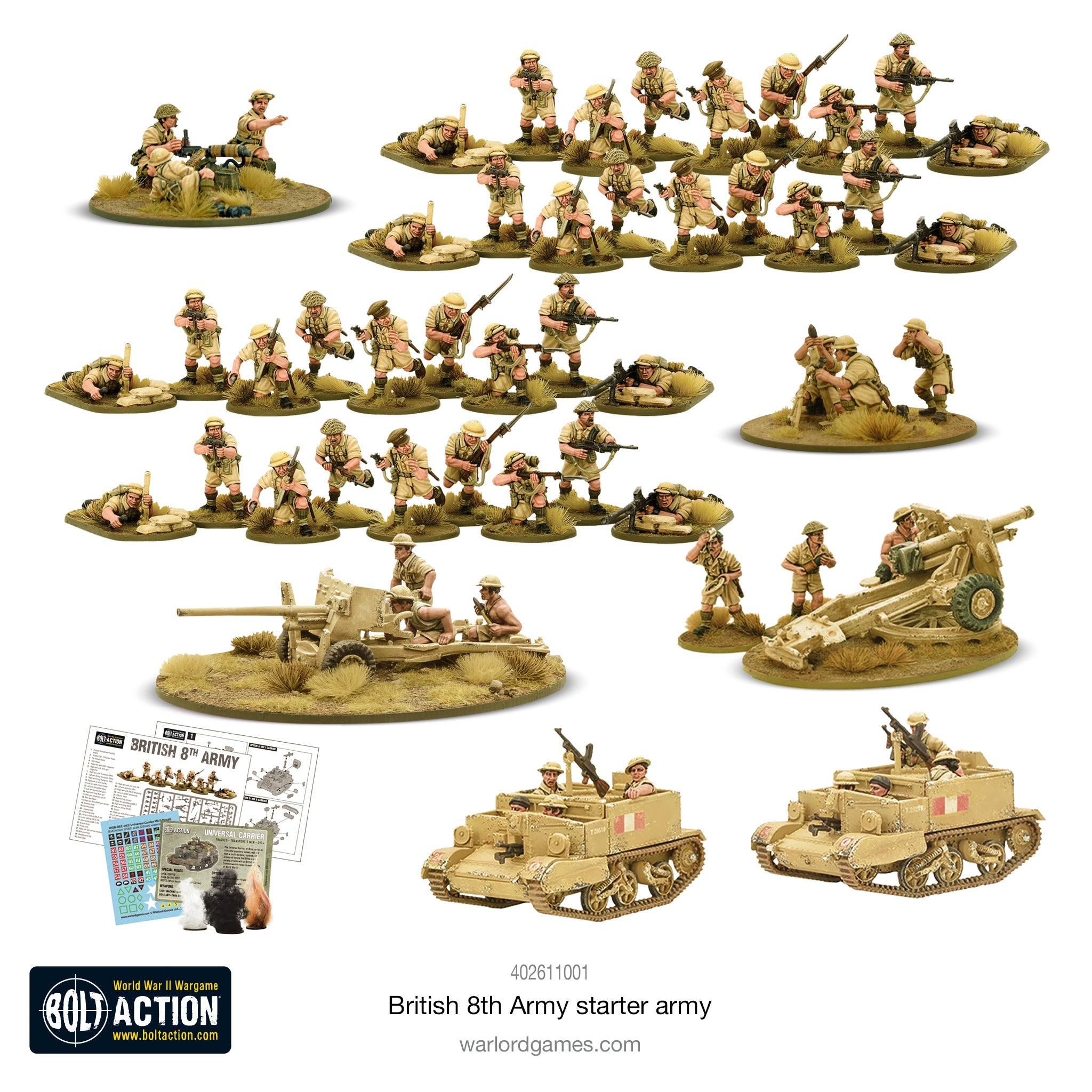 8th Army starter army | Grognard Games