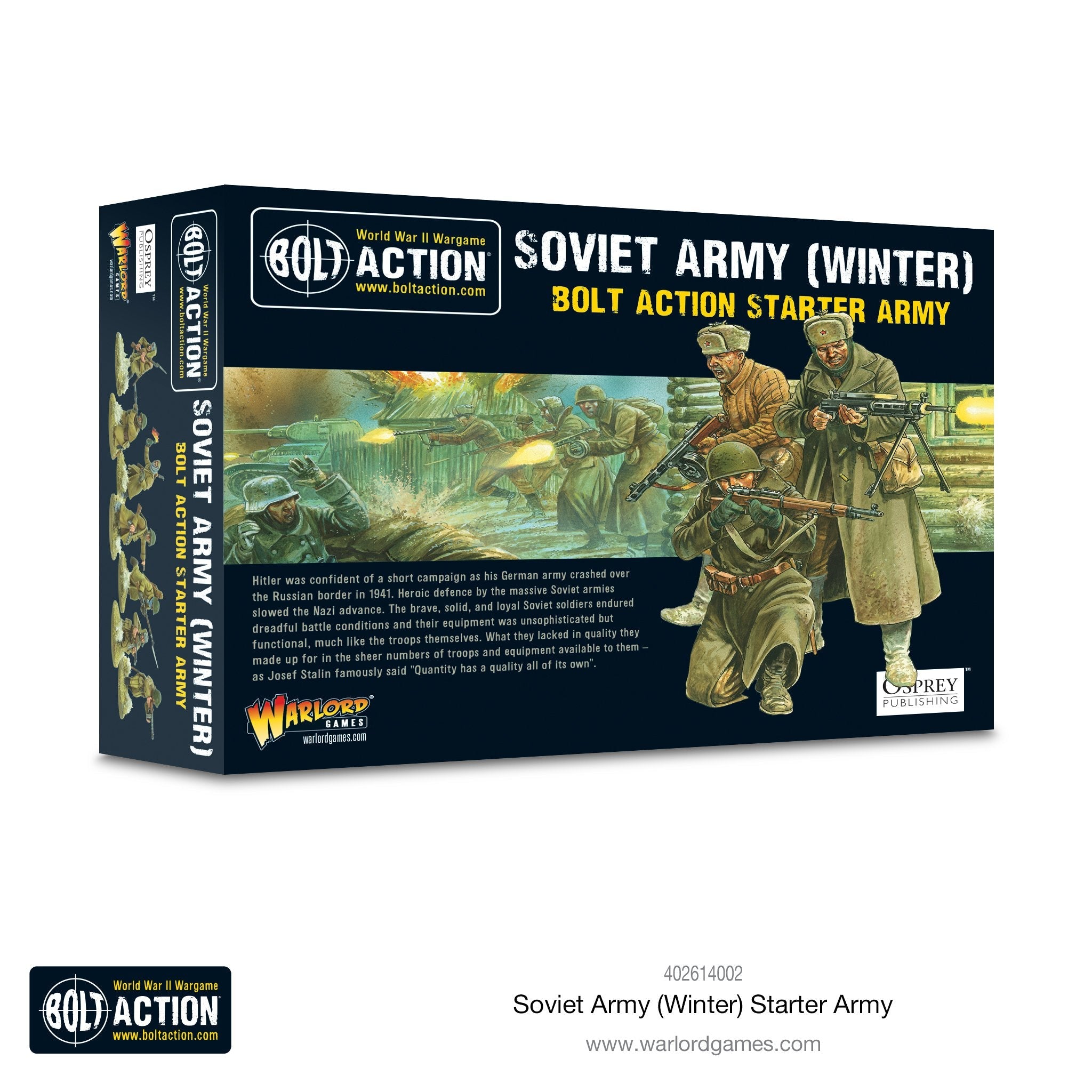 Bolt Action -  Soviet Army (Winter) Starter Army | Grognard Games