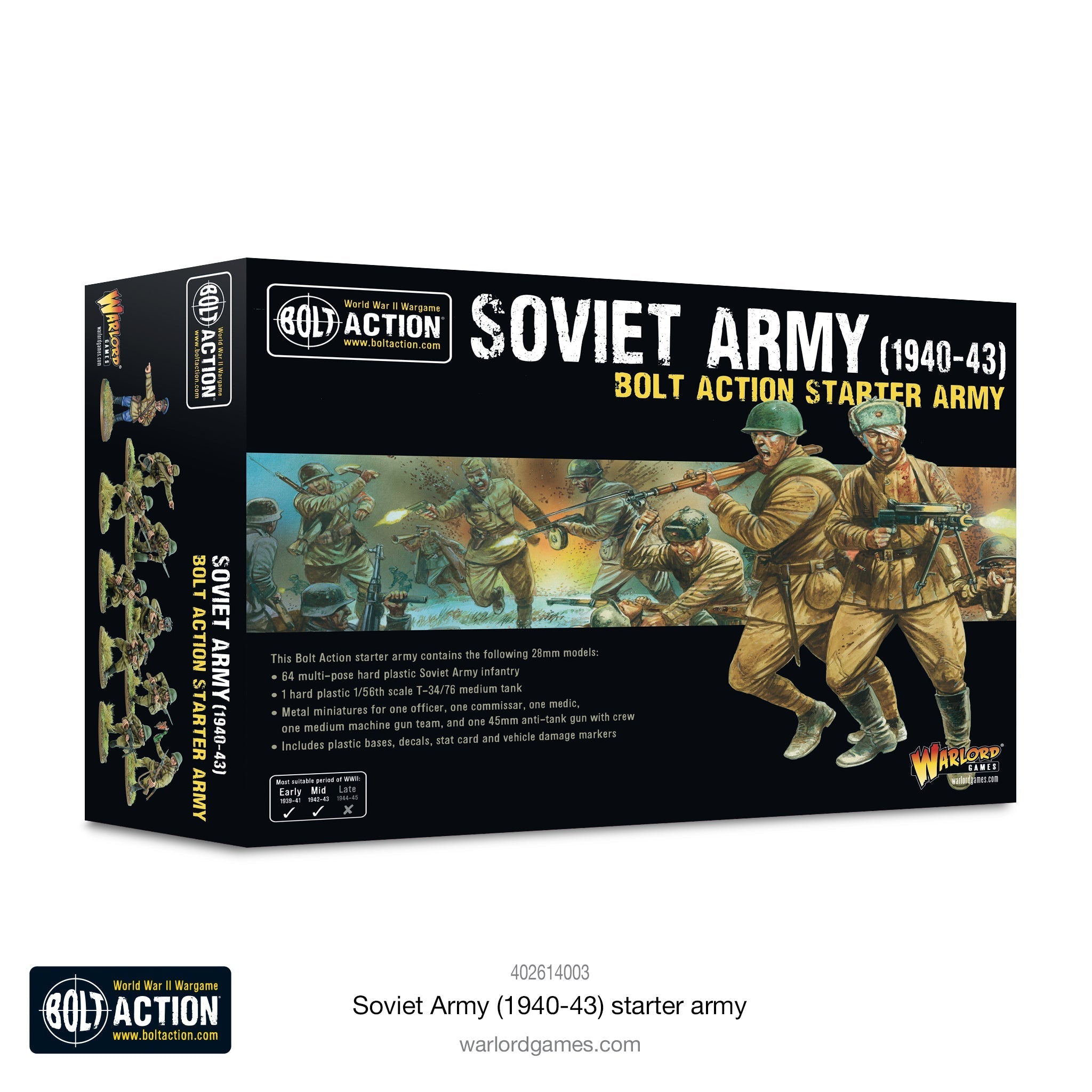 Bolt Action - Soviet Army (1940-1943) Starter Army | Grognard Games