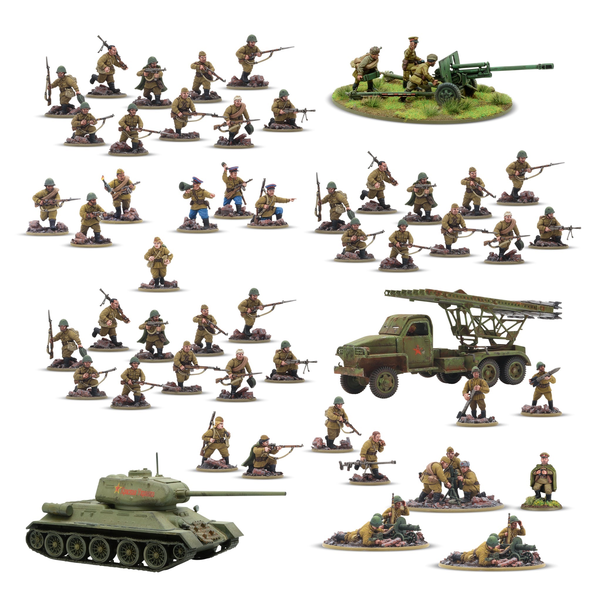 Bolt Action - Forward to Berlin! - Soviet Army 1943-45 Starter Army | Grognard Games