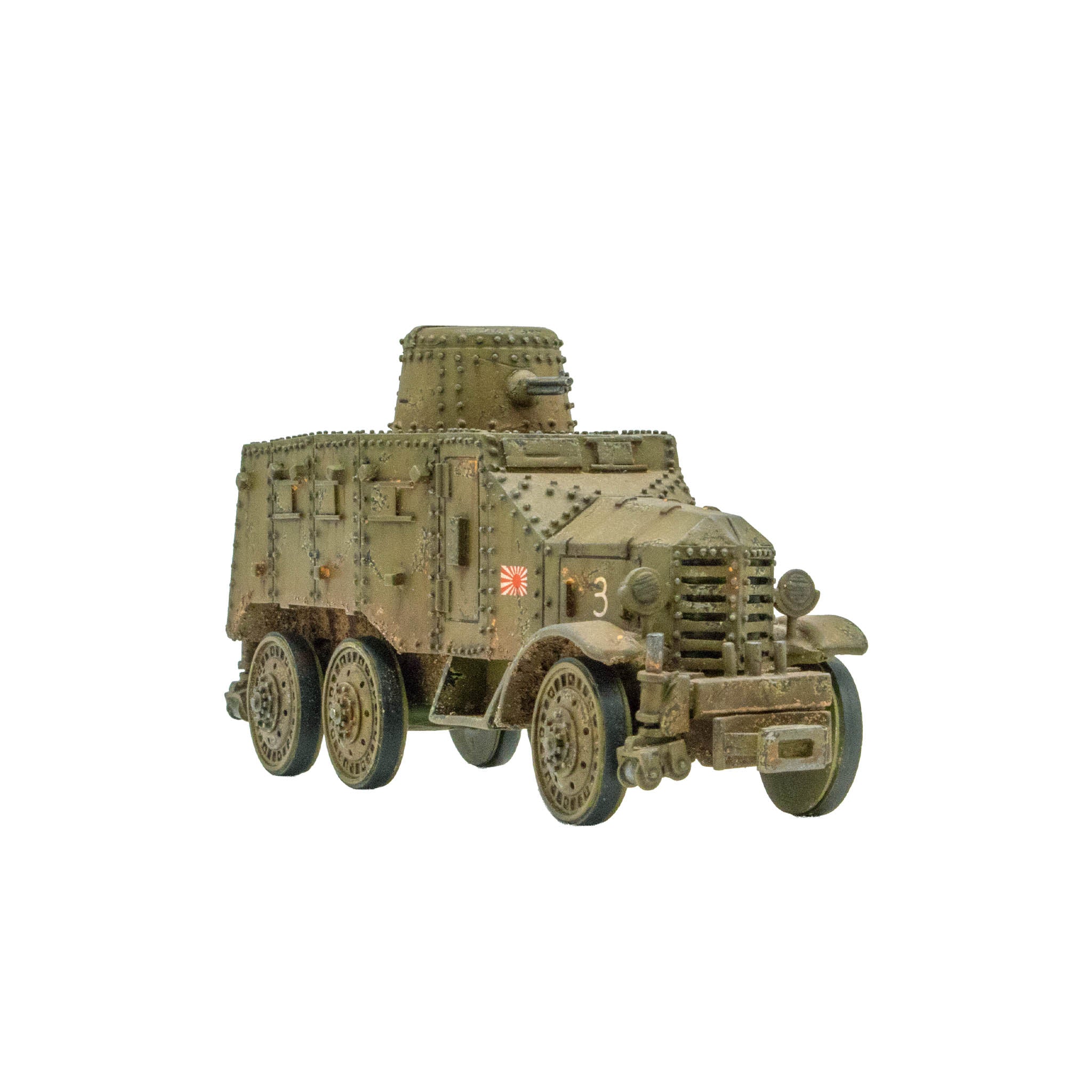 Bolt Action Type 91 So-Mo armoured car | Grognard Games