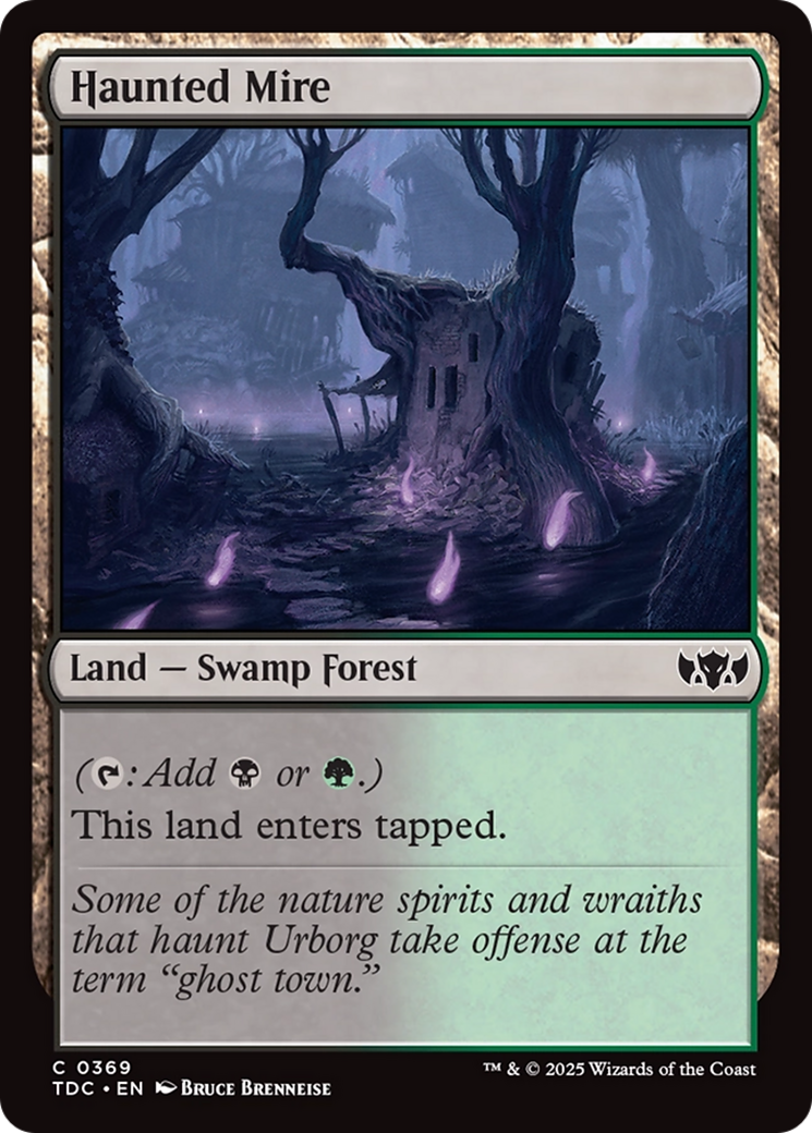 Haunted Mire [Tarkir: Dragonstorm Commander] | Grognard Games